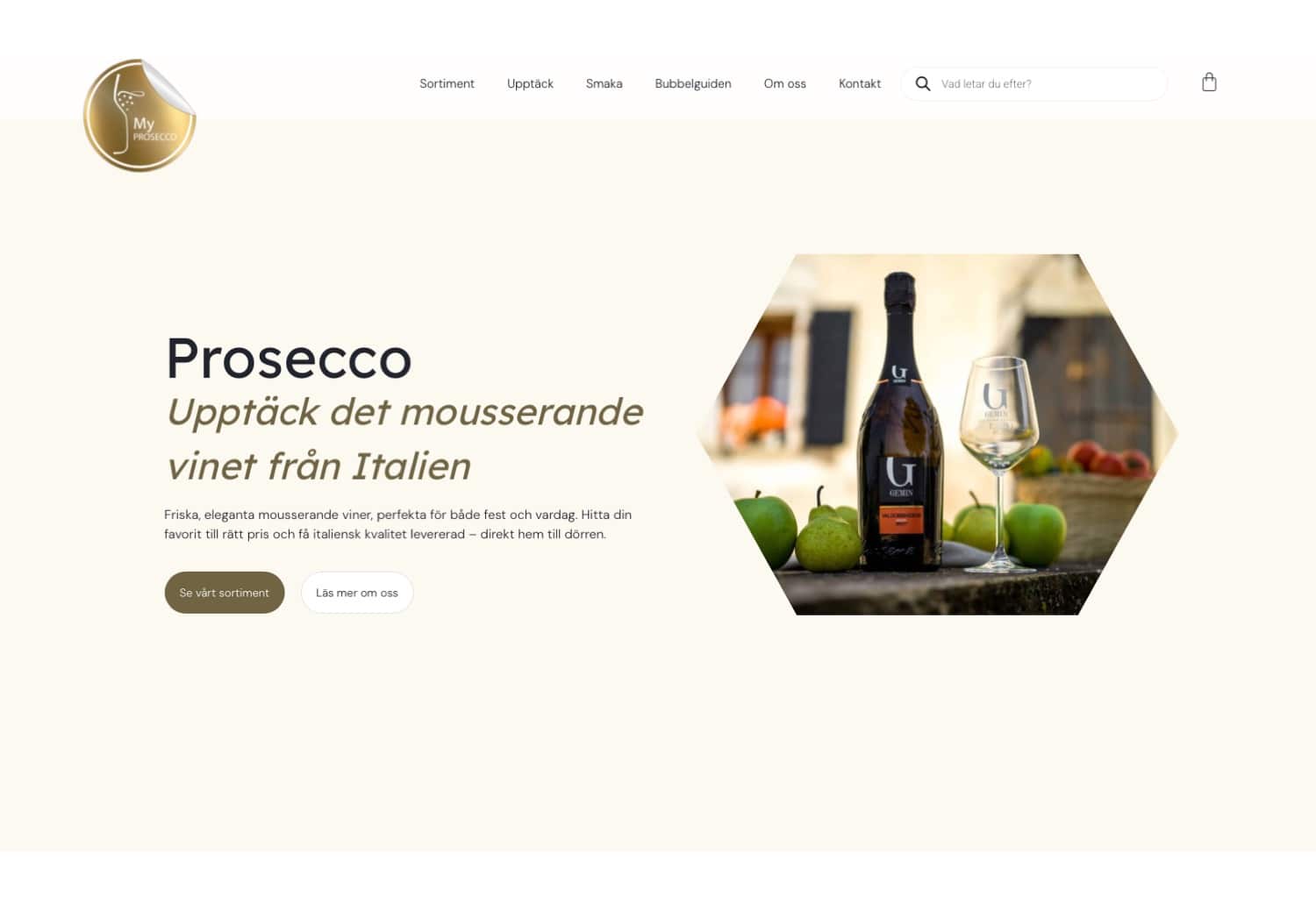My Processo startsida